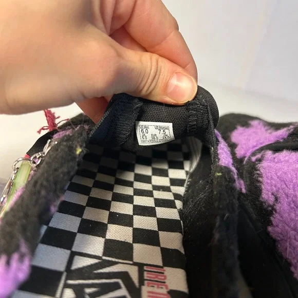 VANS x IreneIsGood Slip-On Women's Stacked Platform US W 7.5 M 6 camo cowprint - Picture 7 of 8